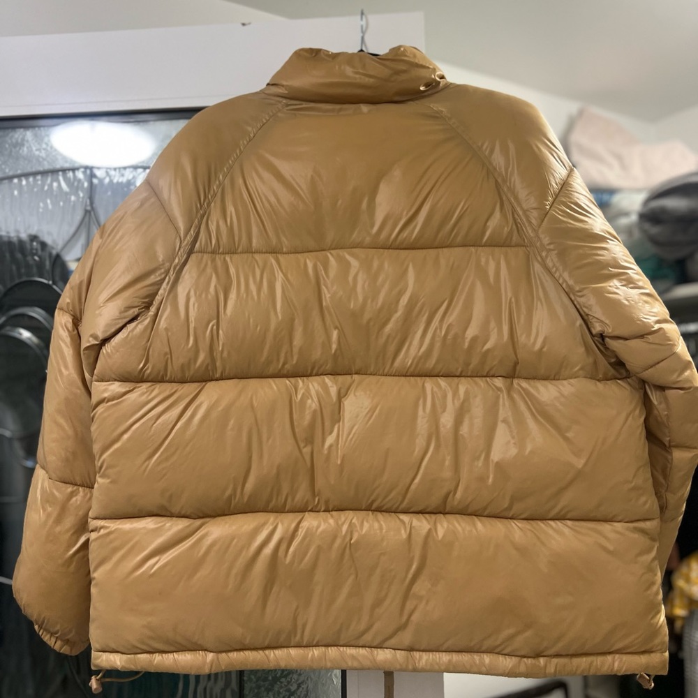 A&F Tan Oversized Utility Puffer - image 4